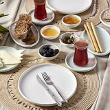 Karaca Cordelia Mint Porselen 26 Parça 6 Kişilik Kahvaltı/Servis Takımı