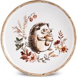 Karaca Cozy Kirpi Pasta Tabağı 21 cm - Çok Renkli