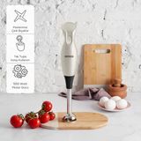 Karaca Çubuk Blender 550 W Güçlü Motor ile Pratik Kullanım için El Tipi Blender - Krem