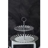 Karaca Damalı 27 cm Katlı Kurabiyelik