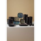 Karaca Earth Collection Galactic Shiny Black 55 Parça 12 Kişilik Yemek Takımı