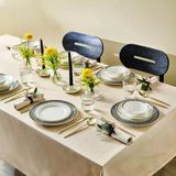 Karaca Elegance Bone Caro 24 Parça 6 Kişilik Yemek Takımı