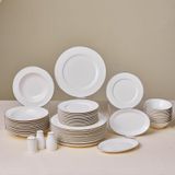 Karaca Elegance Bone Lexi Platin 53 Parça 12 Kişilik Yemek Takımı