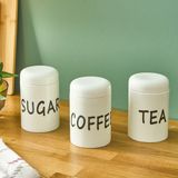 Karaca Elena Stream 3'lü Büyük Baharat Takımı Beyaz 550 ml