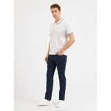 Karaca Erkek Regular Fıt Polo Yaka Tişört-Beyaz - 2XL