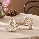 Karaca Faberge Egg 2 Kişilik Kahve Fincan Takımı 90 ml - Renkli