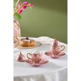 Karaca Faberge Egg 2 Kişilik Kahve Fincanı Pembe 90 ml