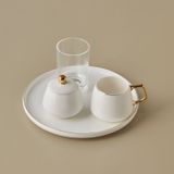 Karaca fgdhghhg Streamline Saturn Tek Kişilik Kahve Sunum Seti 100 Ml