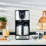 Karaca Filtre Kahve Makinesi Xl ''Otomatik Inox, Zaman Ayarlı, Dijital Ekran, 1.5Lt Cam Demlik, 15 Fincan Kapasite''