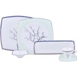 Karaca Fine Pearl Banyan Kare 26 Parça 6 Kişilik Kahvaltı Seti