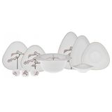 Karaca Fine Pearl Extra Fadeless 62 Parça 12 Kişilik Yemek Takımı
