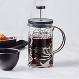 Karaca Flower Borosilikat Cam French Press 600 ml