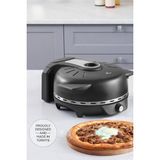 Karaca Gastro 10 In 1 Pizza ve Lahmacun Makinesi Biodiamond Matte Black New - Siyah