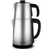 Karaca Gastro Dem 2 in 1 Inox Chrome Çay Makinesi