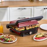 Karaca Gastro Grill Pro 2400W Kırmızı Izgara ve Tost Makinesi Yanmaz Yapışmaz Kaplama Özelliği
