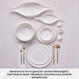 Karaca gjjnjbfjkfgd Red Carpet Earth Collection Clay 55 Parça 12 Kişilik Yemek Takımı