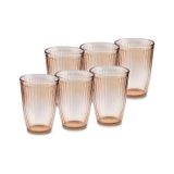 Karaca Gordes 370 ml 6'lı Cam Meşrubat Bardağı
