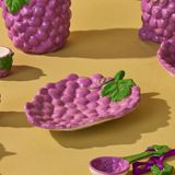 Karaca Grape Üzüm Desenli Pasta Tabağı 21 cm