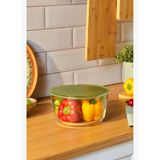 Karaca Green Yuvarlak Cam Saklama Kabı 2700 ml