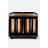 Karaca Hatır Hüp Düet Aroma Steel Çelik Cezveli Türk Kahve Makinesi Bronze 600 ml Bronz Tasarım 10 Fincan Kapasite