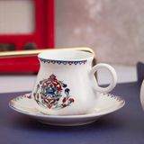 Karaca Hattat 6 Kişilik 90 ml Kahve Fincanı