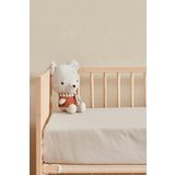 Karaca Home %100 Pamuk Bebek Fitted Çarşaf Açık Gri
