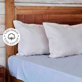 Karaca Home %100 Pamuk Düz Çarşaf Çift Kişilik Mavi - 160 cm x 240 cm