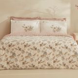 Karaca Home 200 x 220 cm Mency Lyocell Krep Çift Kişilik Bej Nevresim Takımı