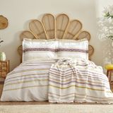 Karaca Home 200 x 220 cm Morin Pamuk Çift Kişilik Multi Color Renkli Nevresim Pike Takımı