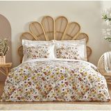Karaca Home 200 x 220 cm Ponza %100 Pamuk Çift Kişilik Bej Nevresim Takımı