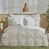 Karaca Home 200 x 220 cm Sera %100 Pamuk Yeşil Çift Kişilik Nevresim Takımı