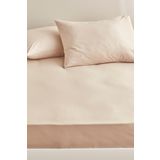 Karaca Home 240x260 cm Toprak Çift Kişilik Düz Çarşaf