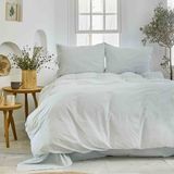 Karaca Home 4 Element Açık Mavi Pamuk Tek Kişilik Su 200x220 cm Nevresim Takımı