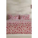 Karaca Home Amour Bliss %100 Pamuk Kırmızı Tek Kişilik Nevresim Takımı
