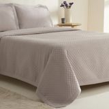 Karaca Home Anna Modern Çift Kişilik Yatak Örtüsü Açık Mürdüm Polyester Kumaş 230 x 240 cm