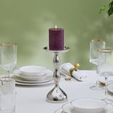 Karaca Home Arlen 22,7x11,5 cm Silver Mumluk