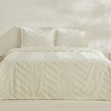 Karaca Home Arlina Geo Tek Kişilik Yatak Örtüsü Takımı Ekru - 160 x 240 cm