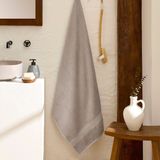Karaca Home Artisan %100 Pamuk Clove Banyo Havlusu Gri 80X150 cm - 80 x 150 cm