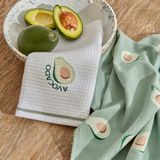 Karaca Home Avocado Pamuk 2 Parça Mutfak Havlusu Green - 40 x 60 cm - Yeşil