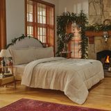Karaca Home Balmy Cozy Comfort Çift Kişilik Uyku Seti Bej Polyester 200x220 cm Düz Desen