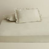 Karaca Home Basic %100 Pamuk Çift Kişilik Düz Çarşaf Adaçayı - 240x260 cm