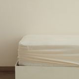 Karaca Home Basic Pamuk Tek Kişilik Lastikli Çarşaf Ekru - 100x200+30 cm