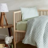 Karaca Home Bebek Lily Mavi Tomurcuk 90x110 cm Battaniye
