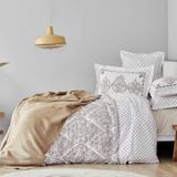 Karaca Home Care Bej Çift Kişilik Nevresim Takımı