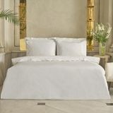 Karaca Home Carmello Brodeli Pamuk Çift Kişilik Nevresim Takımı Beyaz - 200 x 220 cm