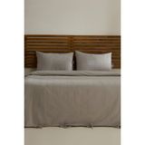 Karaca Home Carmine %100 Pamuk Çift Kişilik Nevresim Takımı Gri - 200 x 220 cm