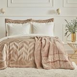 Karaca Home Celeste 8 Parça Çeyiz Seti Vizon - 200 x 220 cm