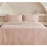 Karaca Home Charm Sion %100 Pamuk Pudra Jakarlı Saten King Size Nevresim Takımı