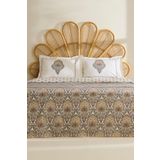 Karaca Home Cherly %100 Pamuk Hardal Tek Kişilik Pike Takımı