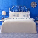 Karaca Home Clarissa Brodeli Nakışlı %100 Pamuk Çift Kişilik Nevresim Takımı Beyaz - 200 x 220 cm